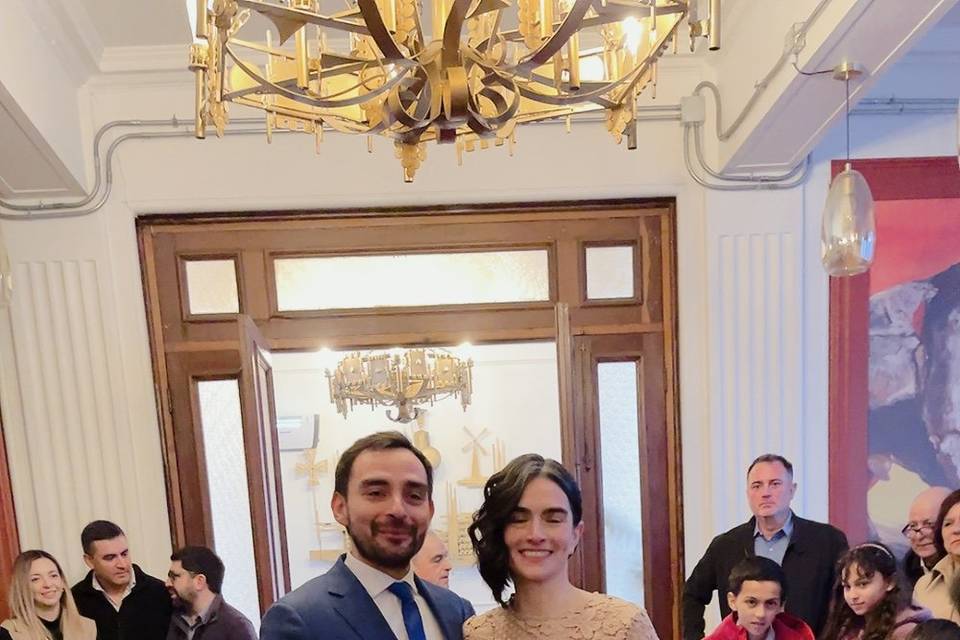 Recepción novios