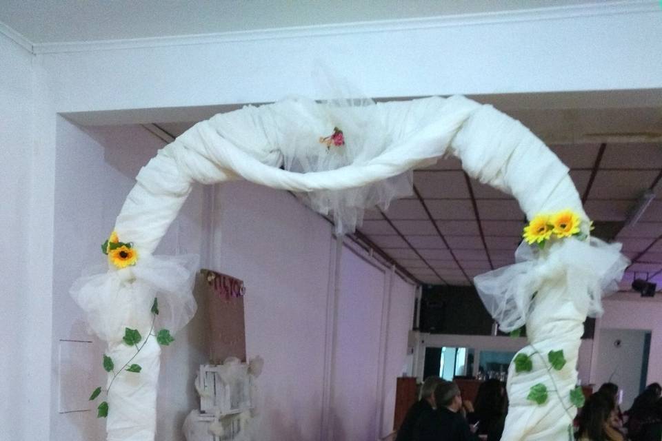 Arco decorado