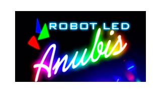 Anubis Robot Led logo