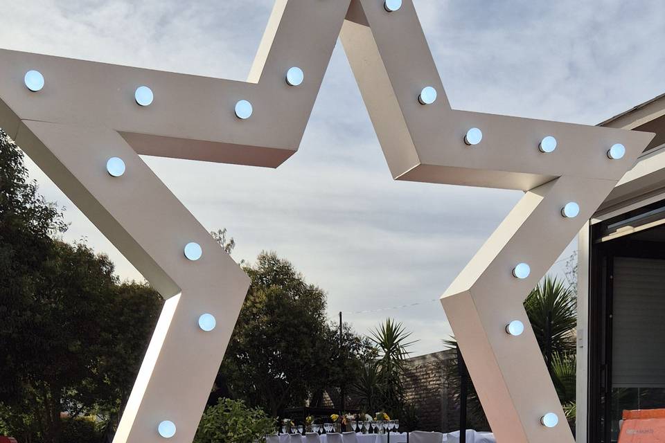 Estrella gigante led