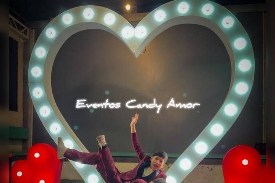 Corazón gigante Led