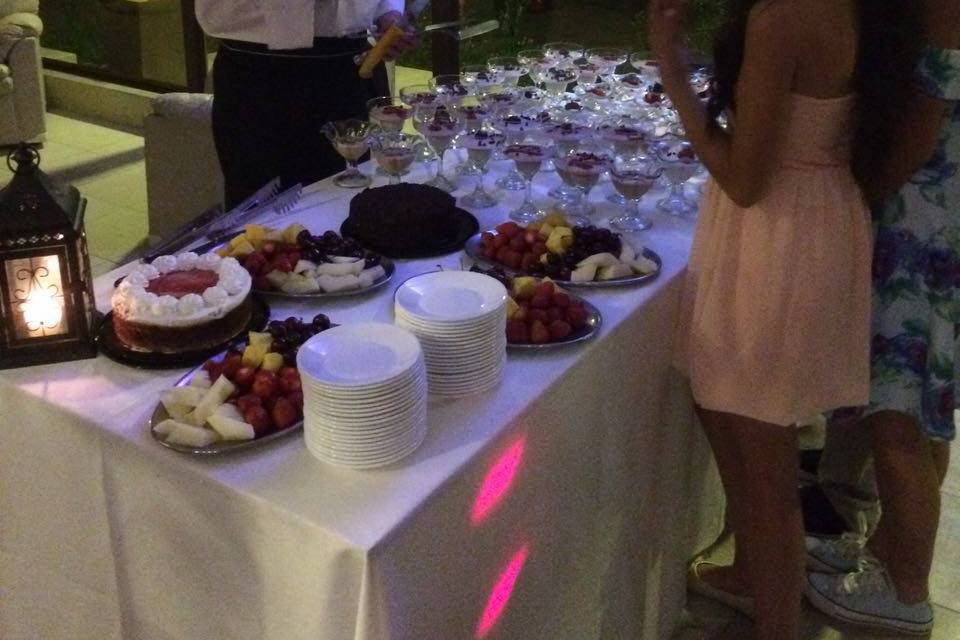 Buffet de postres