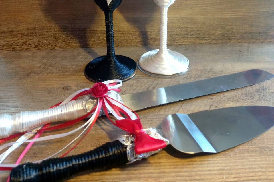 Kit copas y cuchillos
